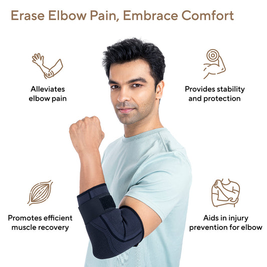 Elbow Support Brace with Strap