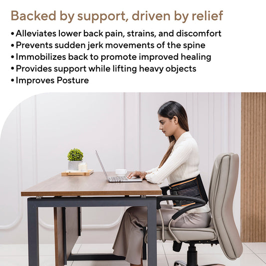 Lumbo Sacral Belt with Double Strapping