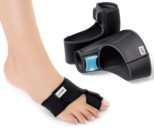 Bunion Corrector Cotton Sleeves with Gel Toe Separator and Gel Guard Pad