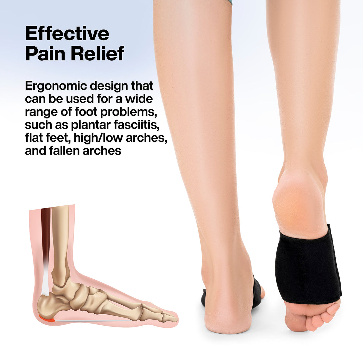 Plantar Fasciitis Arch Support Sleeves Pair