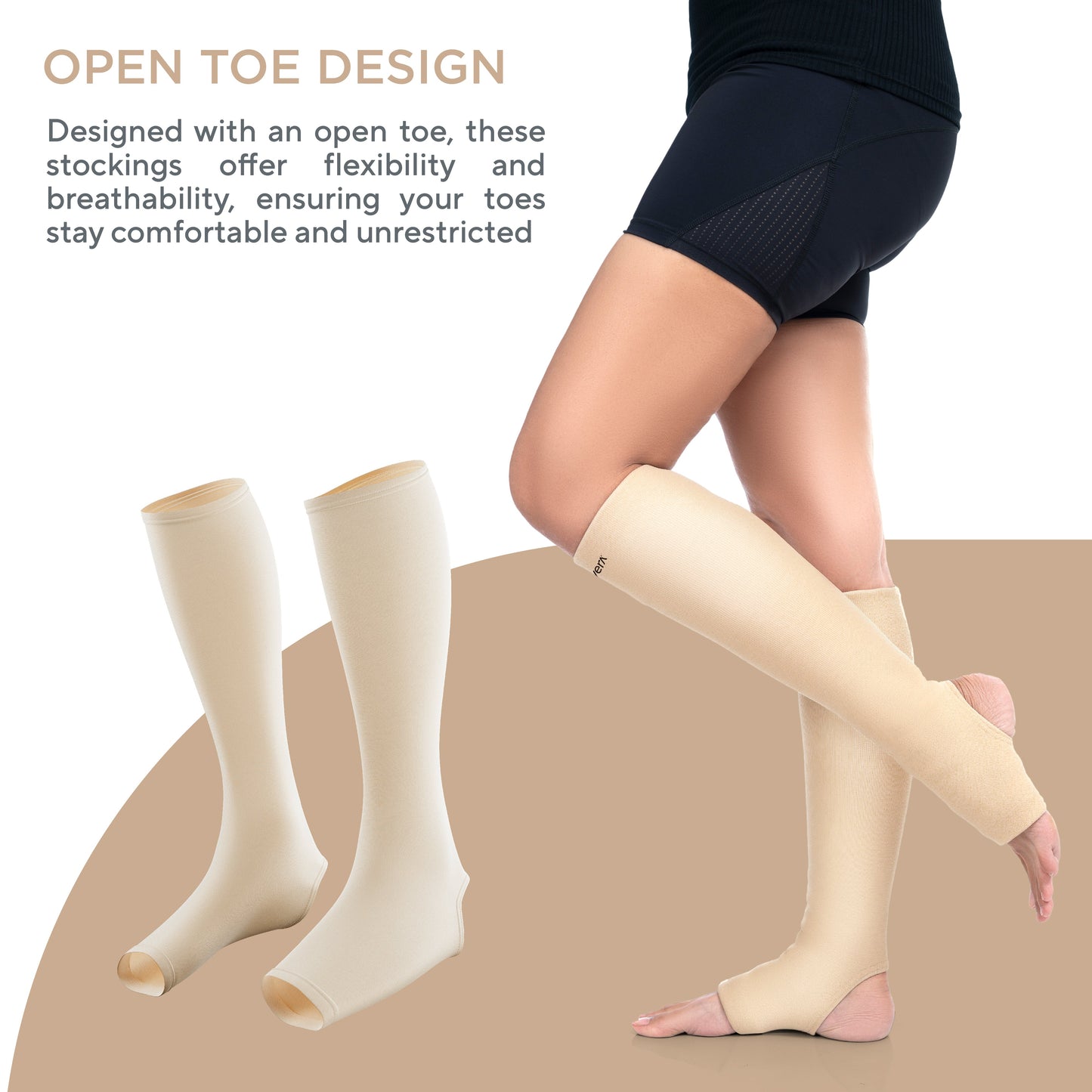 Varicose Veins Compression Stockings (Below Knee)