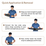 Contoured Lumbar Support Belt