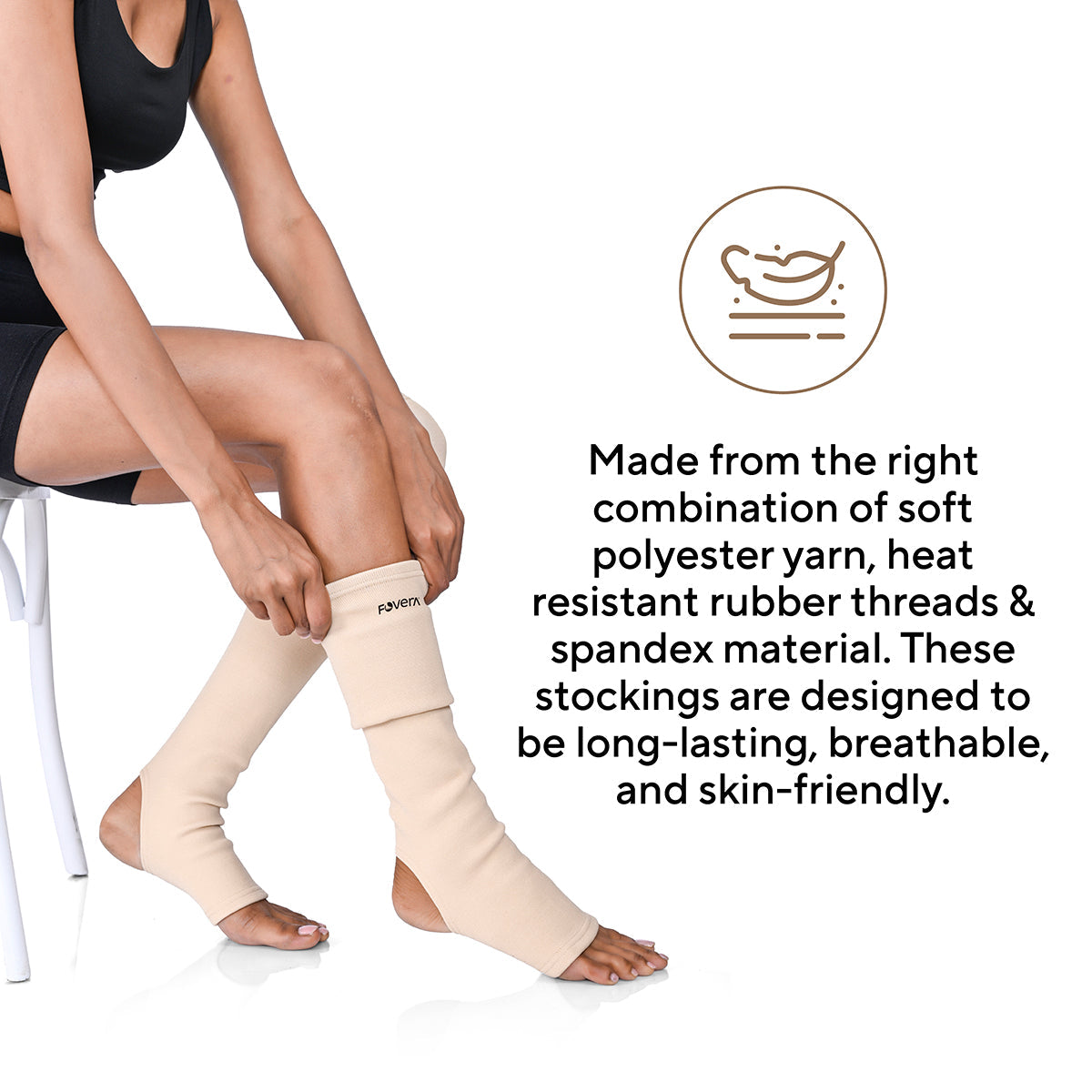 Varicose Veins Compression Stockings (Above Knee)