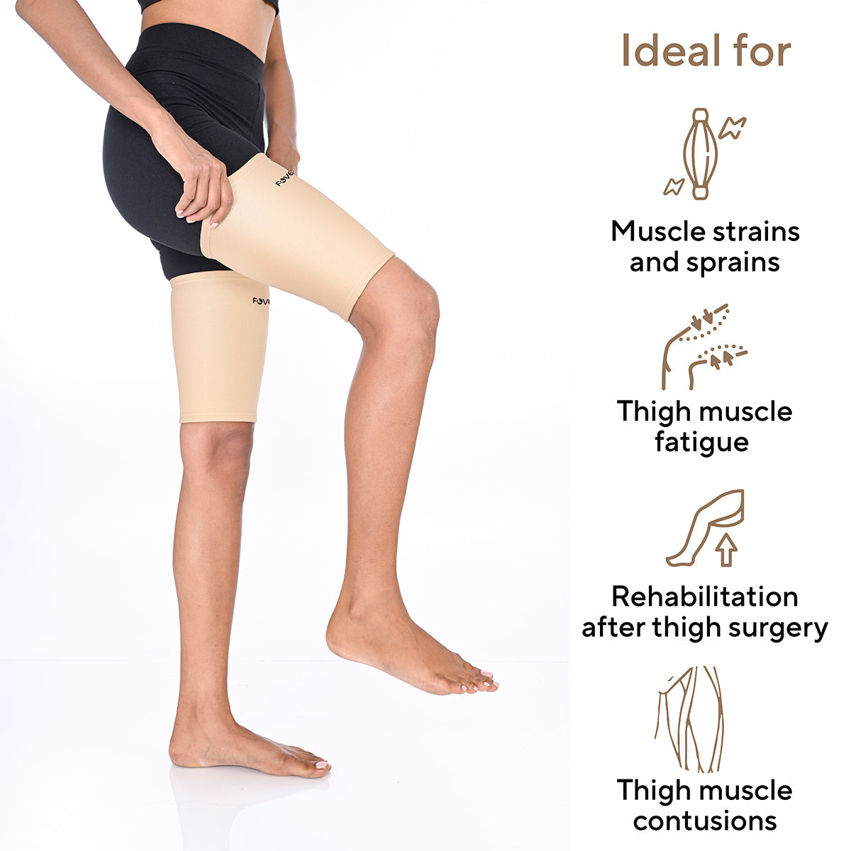Thigh Support and Compression Sleeve