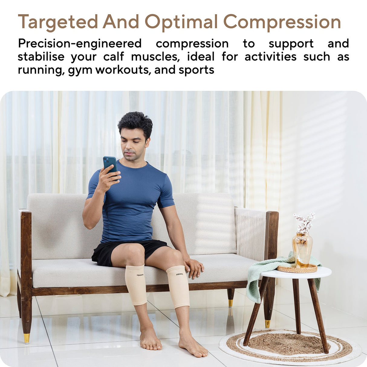 Calf Support Compression Sleeve for Men & Women