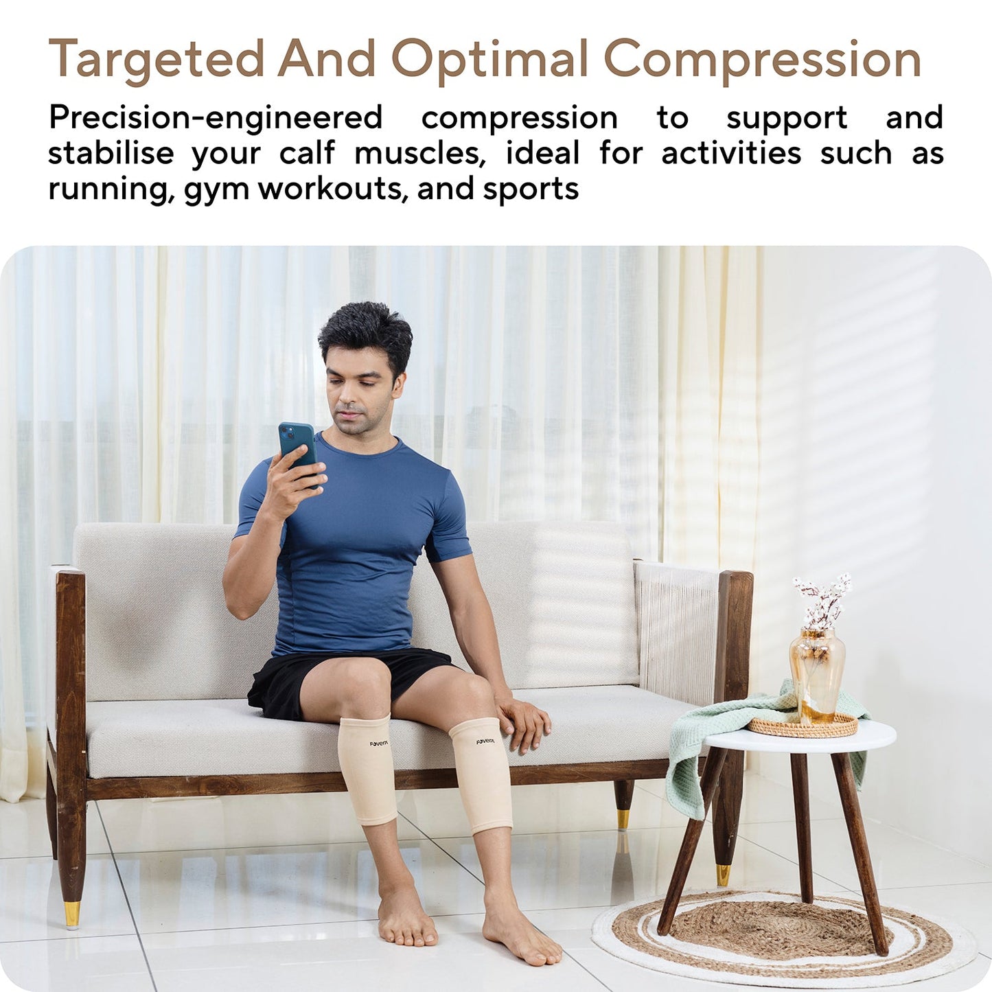 Calf Support Compression Sleeve for Men & Women